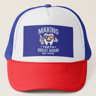 Gorra De Camionero Hacer que los dientes sean grandes de nuevo el Ayu
