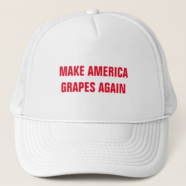GORRA DE CAMIONERO HACER QUE LOS ESTADOS UNIDOS VUELVAN A HACER COSAS (Anverso)
