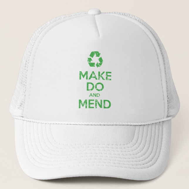 Gorra De Camionero Hacer y cambiar de idea (Anverso)