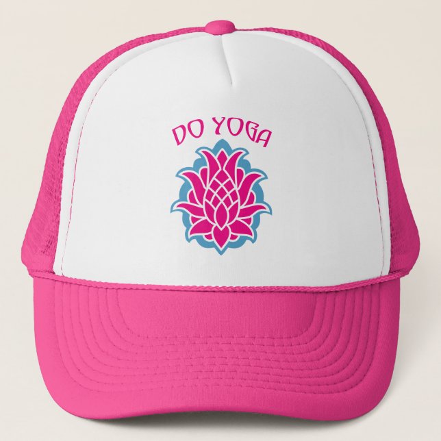 Gorra De Camionero Hacer yoga (Anverso)