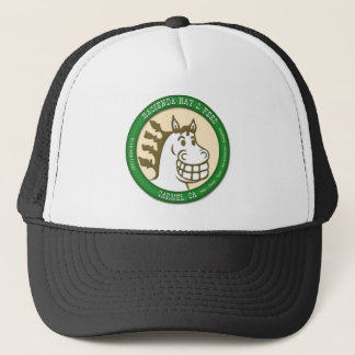 Gorra De Camionero Hacienda heno y logotipo de la alimentación