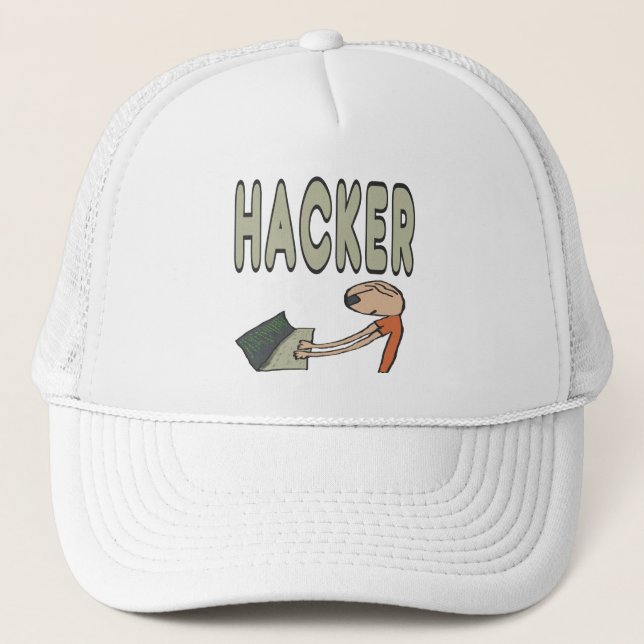 Gorra De Camionero Hacker (Anverso)