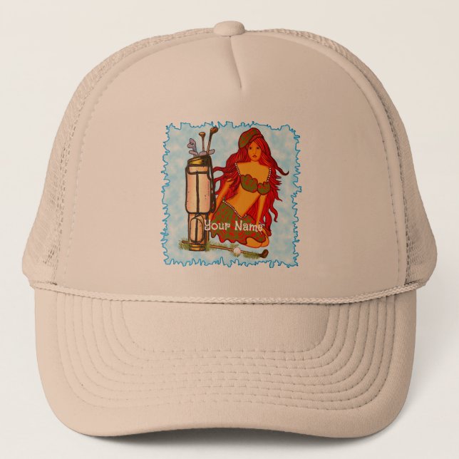 Gorra De Camionero Hada de golf (Anverso)