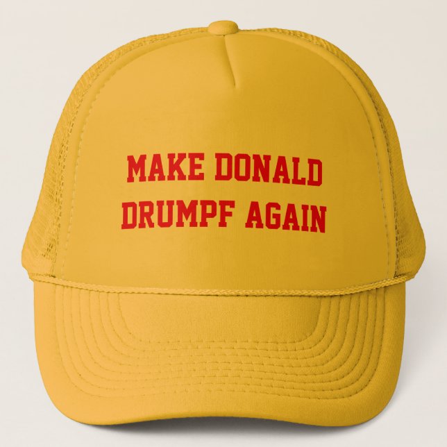 GORRA DE CAMIONERO HAGA A DONALD DRUMPF OTRA VEZ (Anverso)
