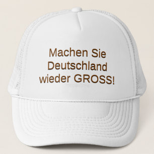 Gorra De Camionero ¡Haga Alemania GRANDE OTRA VEZ!