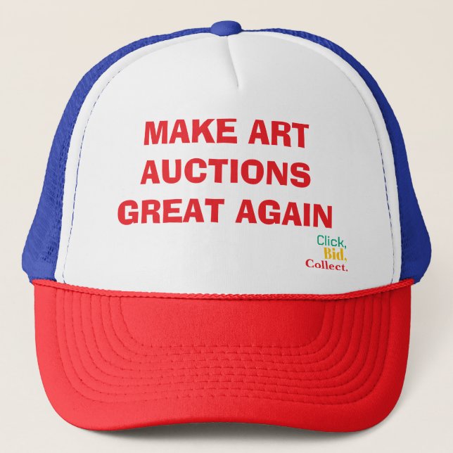 Gorra De Camionero Haga clic, puje, recoja. Libro  (Anverso)