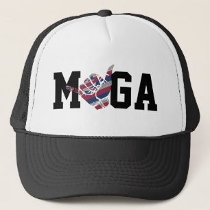 GORRA DE CAMIONERO HAGA GRAN HAWAII DE NUEVO HIFLAG SHAKA- JUEGO EN M