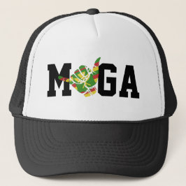 GORRA DE CAMIONERO HAGA GRAN HAWAII DE NUEVO KANAKA SHAKA- JUEGO EN M