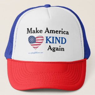Gorra De Camionero Haga la CLASE de América otra vez. Anti-triunfo