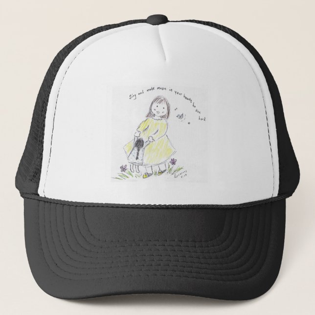 Gorra De Camionero Haga la música (Anverso)