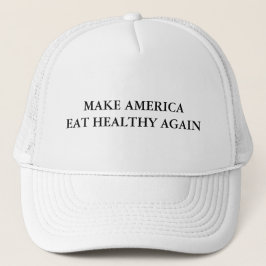 Gorra De Camionero Haga que América come sano otra vez