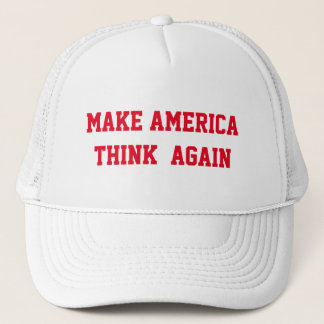 GORRA DE CAMIONERO HAGA QUE AMÉRICA PIENSA OTRA VEZ