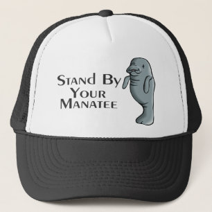 Gorra De Camionero Haga una pausa su Manatee