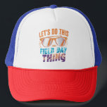 Gorra De Camionero Hagamos esto del día de campo, profesor de gafas d<br><div class="desc">Hagamos esto del día de campo en la escuela de profesores de gafas de sol</div>
