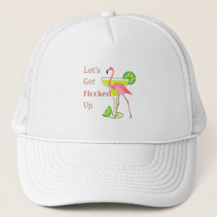 Gorra De Camionero Hagamos Que Flamingo Se Bloquee