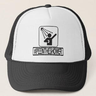 Gorra De Camionero Hago pis en el mascota de la ducha Peeve Shaming