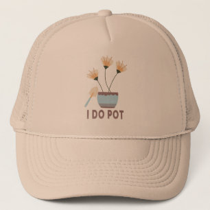 Gorra De Camionero Hago Pot Funny Planta Amantes Flores Jardinería