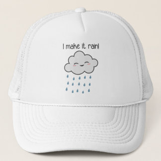 Gorra De Camionero Hago que llueve la nube de tormenta linda