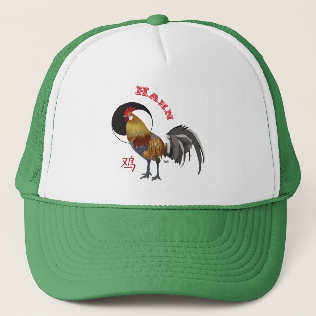 Gorra De Camionero Hahn Chinesisches - Cap Sternzeichen (Anverso)