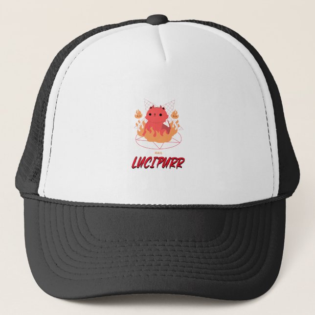 Gorra De Camionero Hail Lucipurr (Anverso)