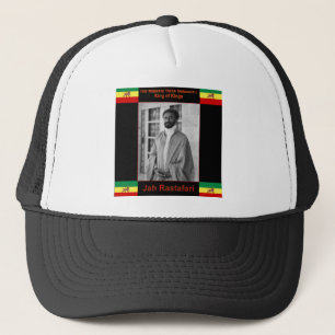Gorra De Camionero Haile Selassie el león de Judah, Jah Rastafari