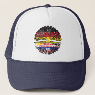 Gorra De Camionero Haití Haitianista Deutsch Deutschland Baum Wurzel