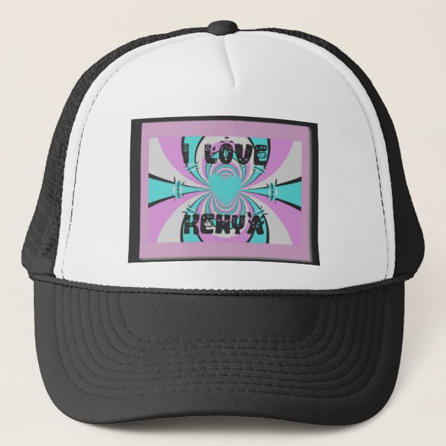 Gorra De Camionero Hakuna Matata Kenya (Anverso)