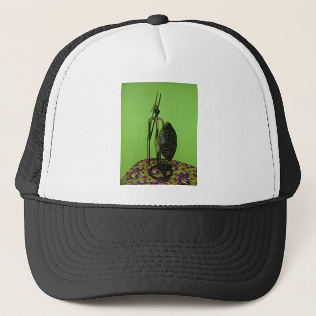 Gorra De Camionero Hakuna Matata Kenya Maasai.JPG (Anverso)