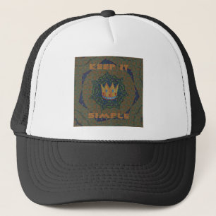 Gorra De Camionero Hakuna matata mantenerlo simple