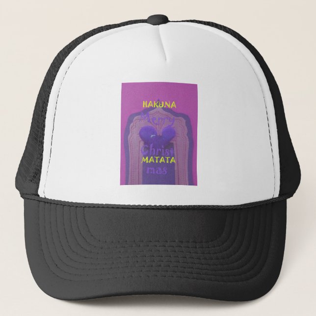 Gorra De Camionero Hakuna Matata Merry Christmas Love Design.jpg (Anverso)