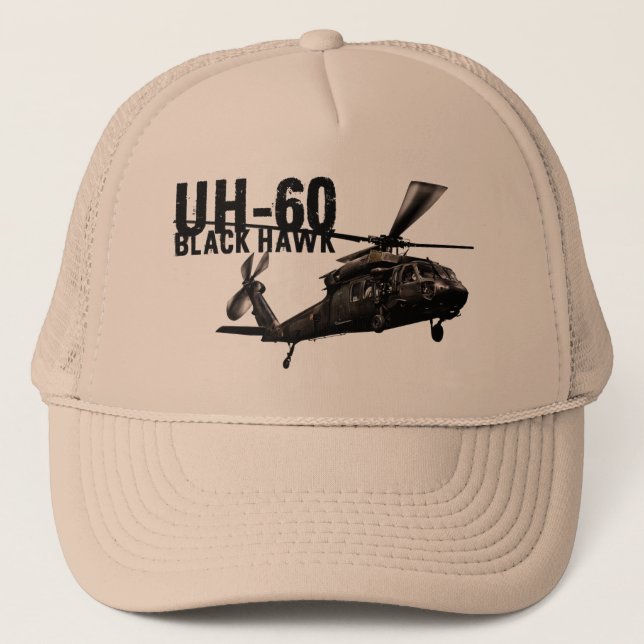 Gorra De Camionero Halcón negro (Anverso)