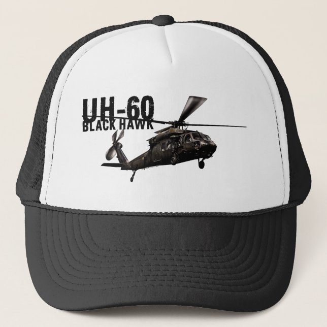 Gorra De Camionero Halcón negro (Anverso)