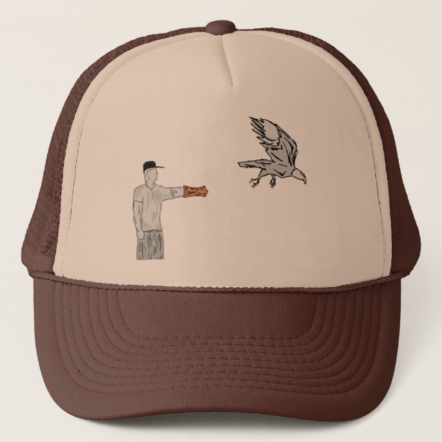 Gorra De Camionero Halconero (Anverso)