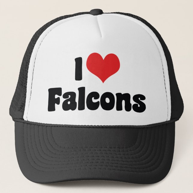Gorra De Camionero Halcones I Love Heart (Anverso)