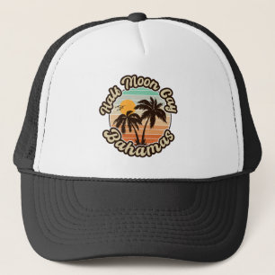 Gorra De Camionero Half Moon Cay Bahamas - recuerdo de los años 80 re