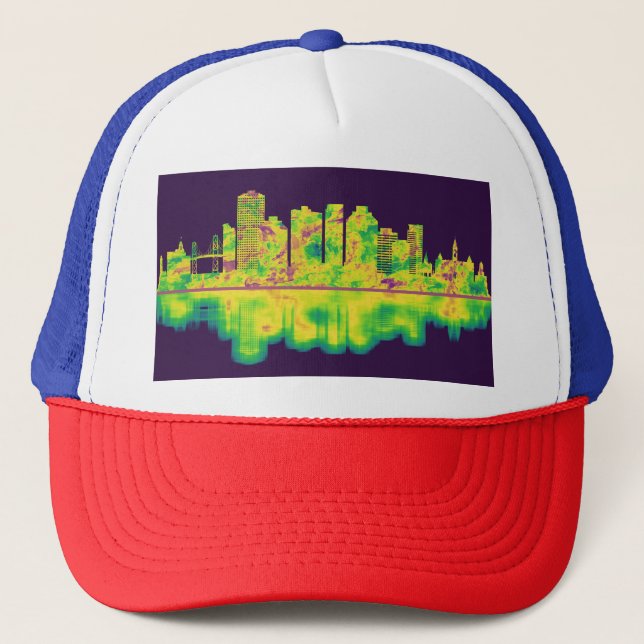 Gorra De Camionero Halifax Canada Skyline (Anverso)