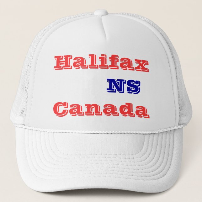 Gorra De Camionero Halifax Nova scotia Canada (Anverso)