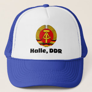 Gorra De Camionero Halle, República Democrática Alemana - DDR