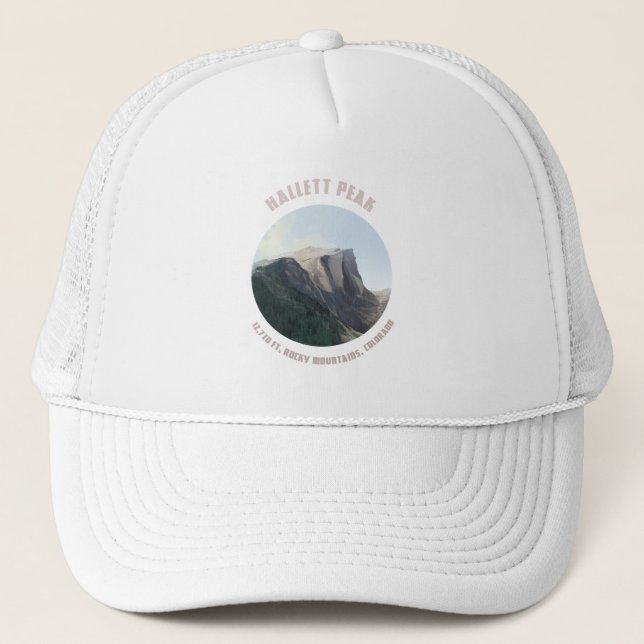 Gorra De Camionero 'Hallett Peak (Anverso)