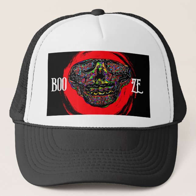 GORRA DE CAMIONERO HALLOWEEN  (Anverso)