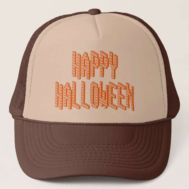 Gorra De Camionero Halloween Blox Textos (Anverso)
