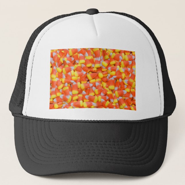 Gorra De Camionero halloween candy corn (Anverso)