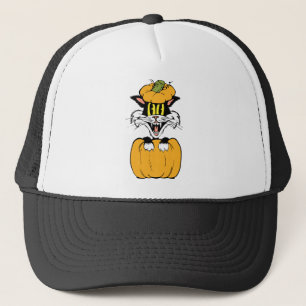 Gorra De Camionero Halloween Cat