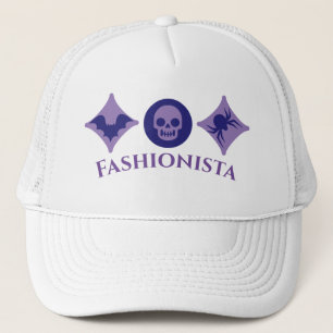 Gorra De Camionero "Halloween de diseño, Vuitton inspirado