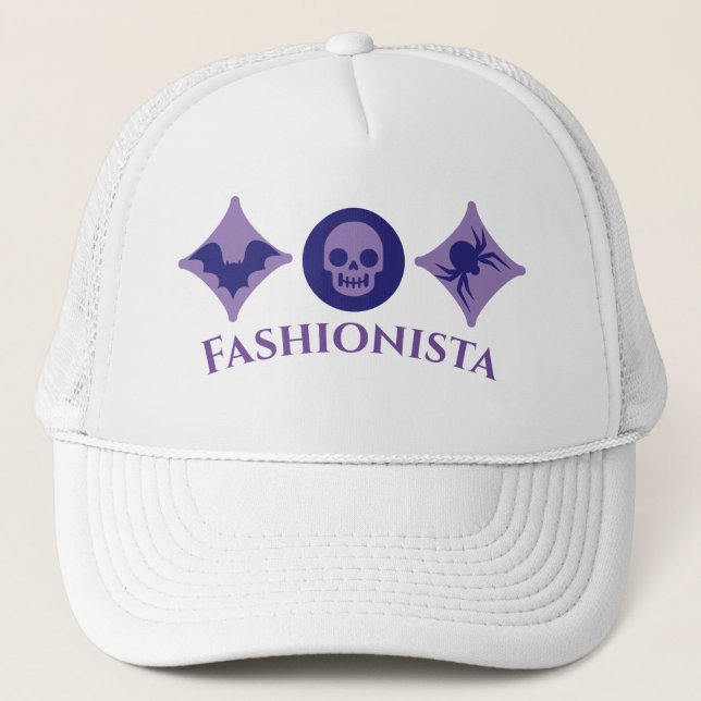 Gorra De Camionero "Halloween de diseño, Vuitton inspirado (Anverso)