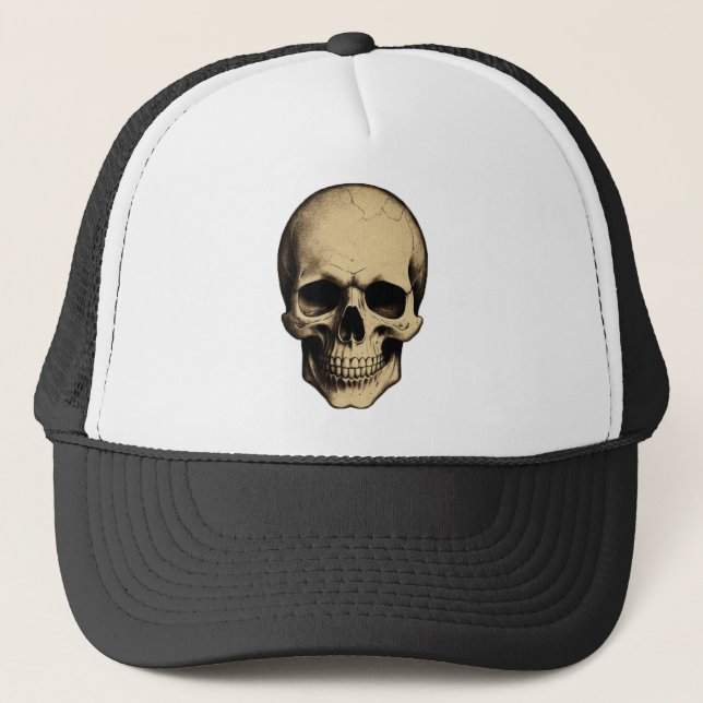 Gorra De Camionero Halloween de temporada escarpada de moda (Anverso)