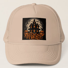 Gorra De Camionero Halloween de truco o víbora2