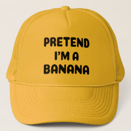 Gorra De Camionero Halloween divertida - Pretende que soy banana