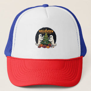 Gorra De Camionero Halloween es mi Navidad Divertido Fantasma Navidad