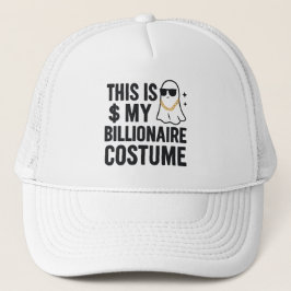 Gorra De Camionero Halloween Fantasma Multimillonario Viral 2025